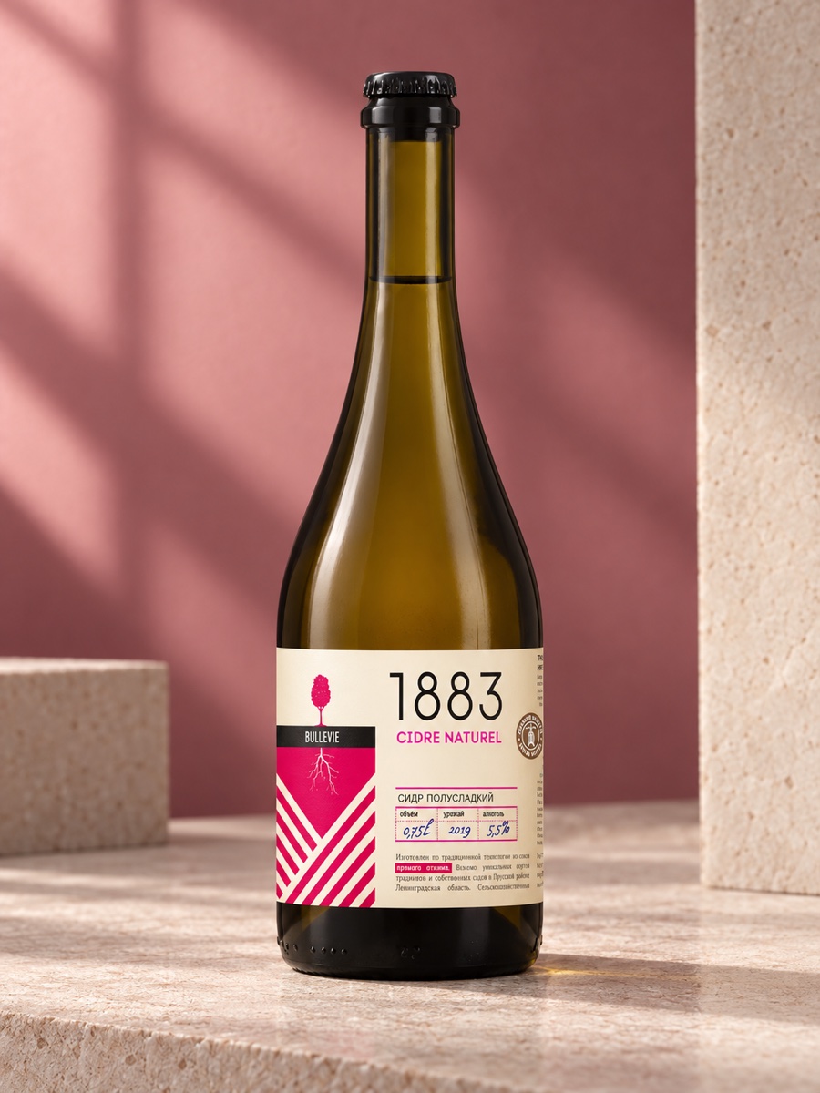 Bullevie 1883 Полусладкий, 0,75 л